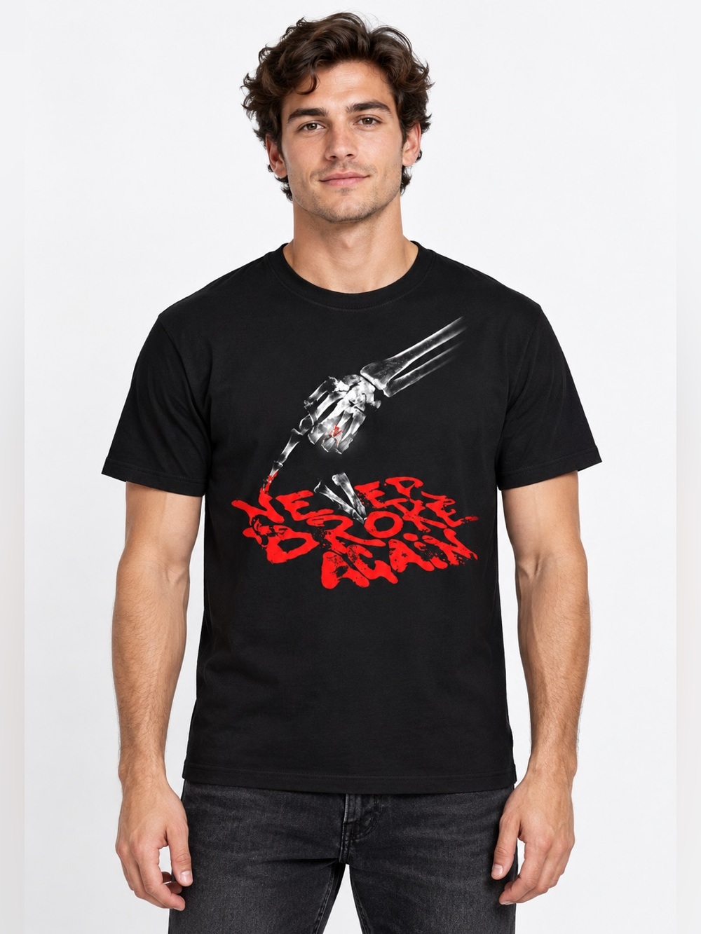 VLONE x Never Broke Again Skeleton Graphic Tee – Size Small 1161